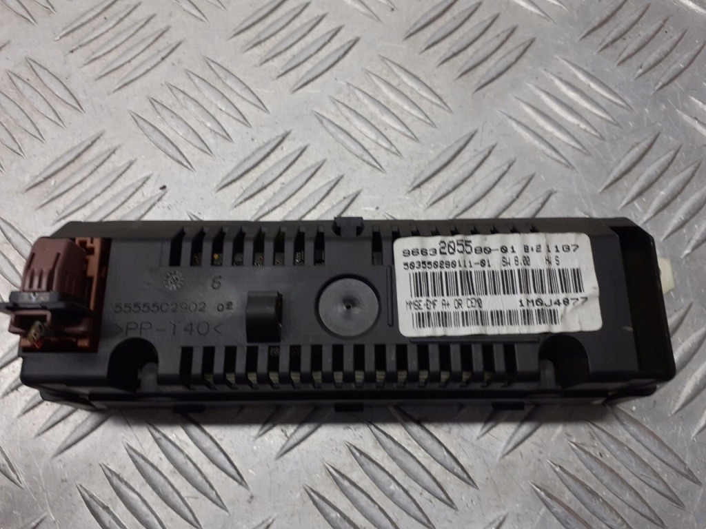 фото №3, Дисплей peugeot 207 1.4 9683205580