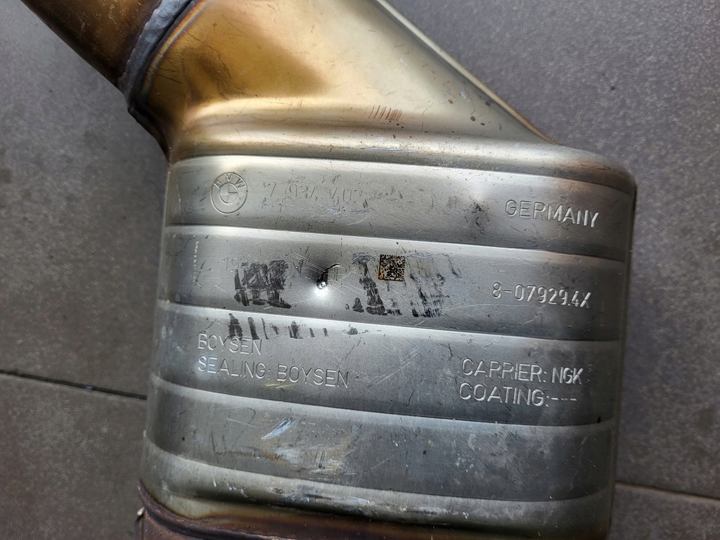 фото №5, Toyota supra mk5 3,0i гаситель выхлоп катализатор