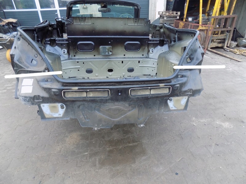 фото №5, Peugeot 207 cc exlb pas задний пол поддон задняя