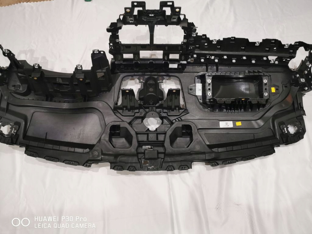 фото №10, Porsche cayenne iii консоль панель приладів приладова + подушка безпеки 9y0 сіра.