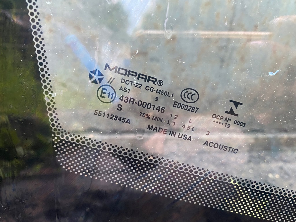 фото №4, 6 jeep grand cherokee стекло лобовое передняя