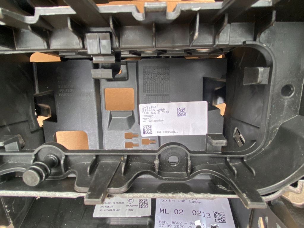 фото №10, Gd vw passat b8 консоль панель приладів панель приладів приладова 3g1857003ca оригінальна