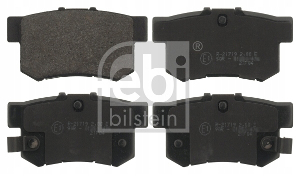 фото №2, Тормозные диски тормозные колодки задняя febi bilstein fiat sedici