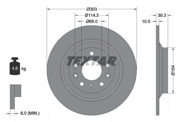 Купити Диск ham. mazda t. cx-30 2,0 hybrid 20-