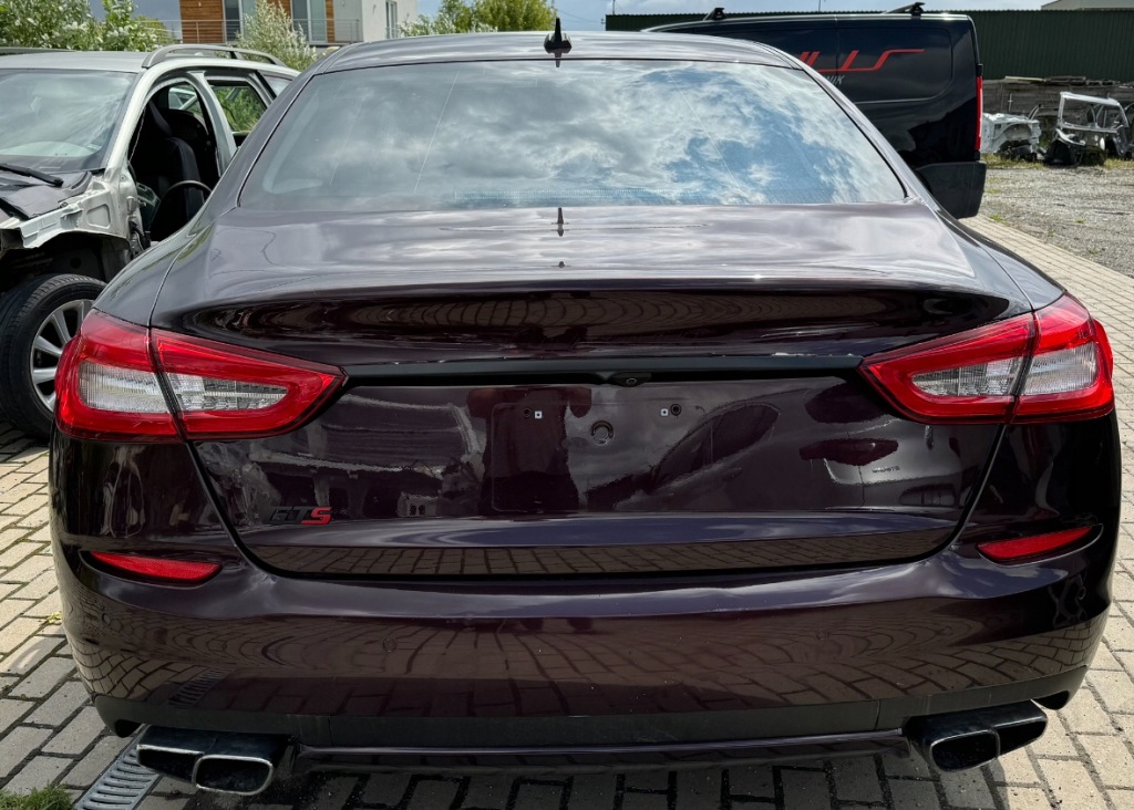 Купить Maserati quattroporte vi gts бампер задняя 13-17 rosso folgore 120/b