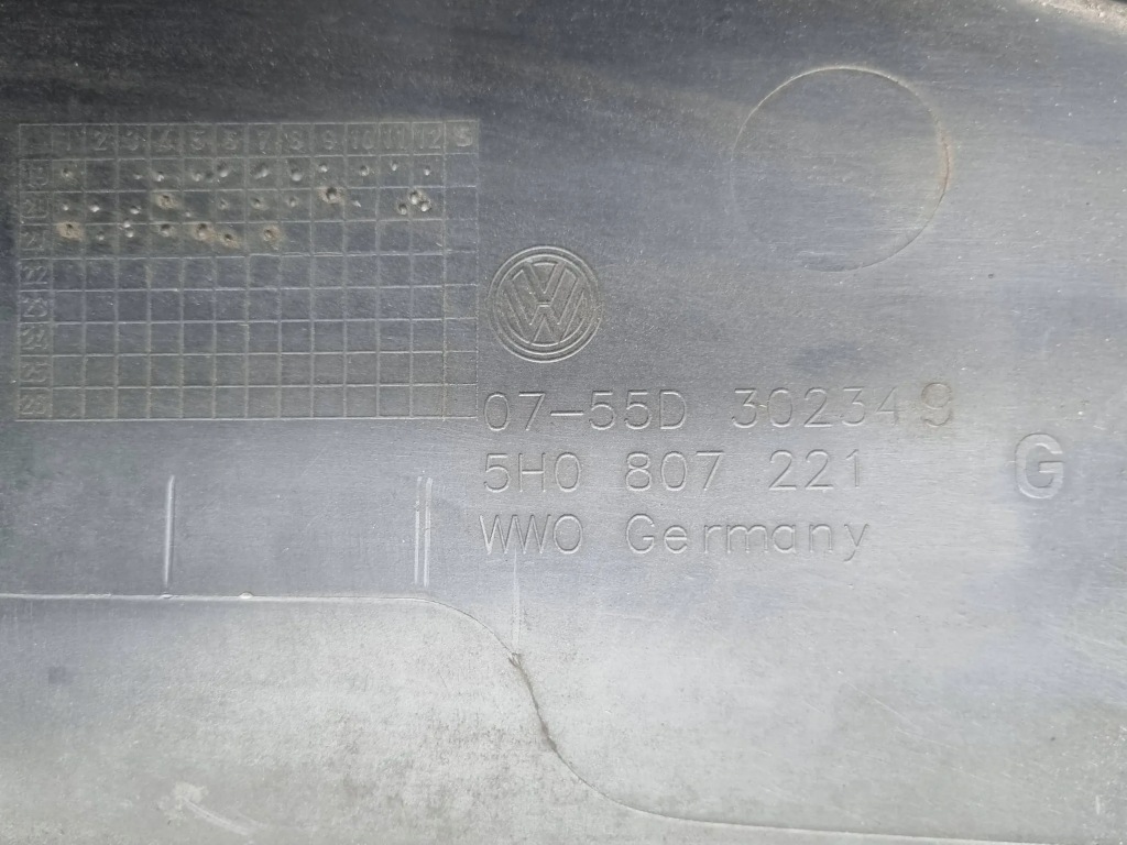 Volkswagen golf viii 2020 с передний бамперы Доставка