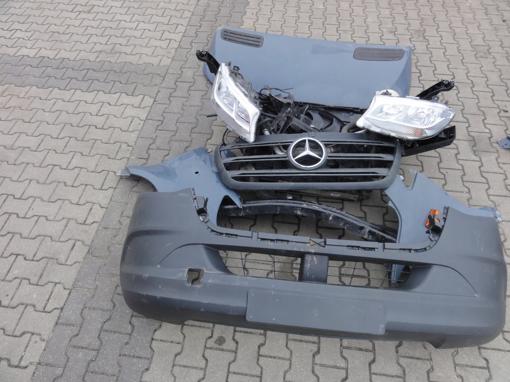 фото №7, Капот крыло pas передний mercedes sprinter w910 перед kompletny