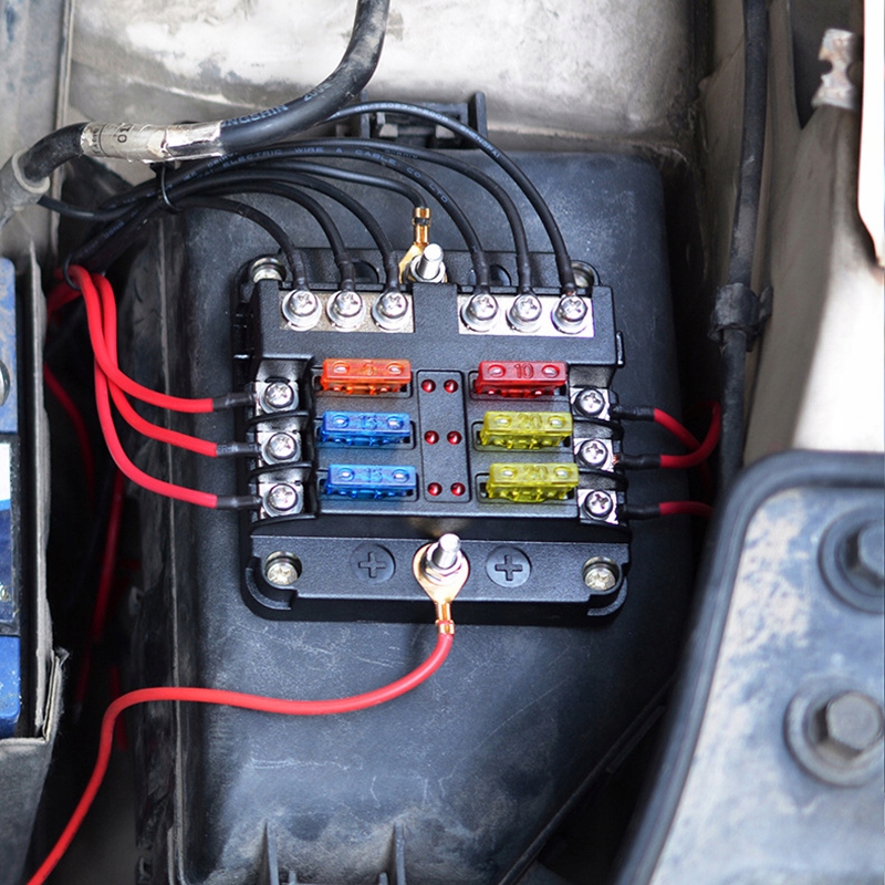 фото №2, Коробка предохранителей 6-krotna разъём корпус