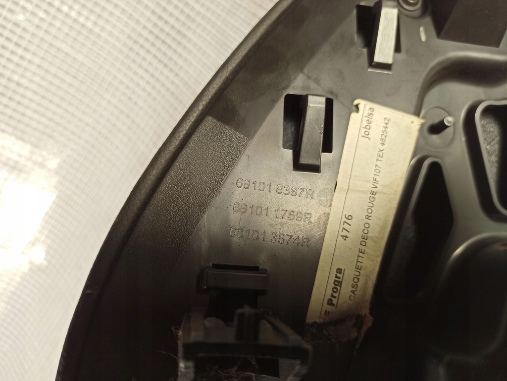 фото №7, Renault kadjar 16- защита спидометра козырёк idealna кожа консоль корпус