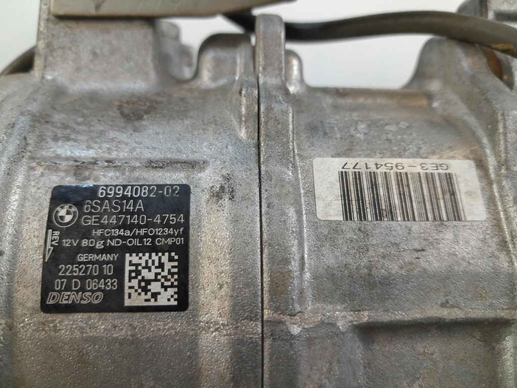 фото №5, Bmw 3 g20 g21 2.0 b компрессор кондиционера 6994082