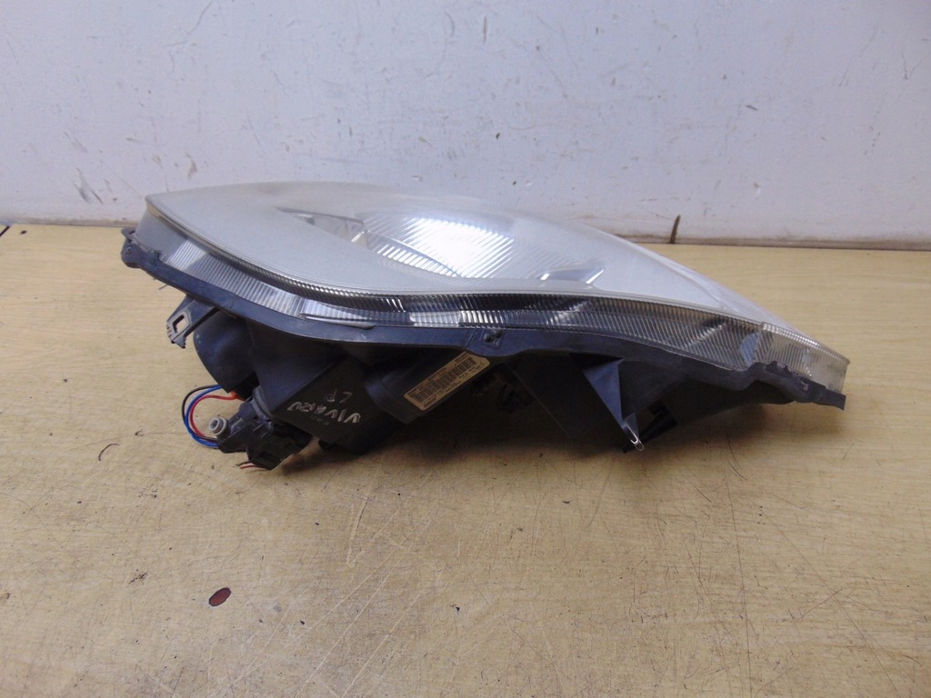 фото №6, Лампа левая перед opel vivaro lift 2006- europa 8200701354