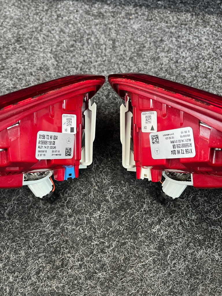 фото №9, Mercedes gla w156 x156 лампа левая правая задняя задняя комплект a1569061158 gb