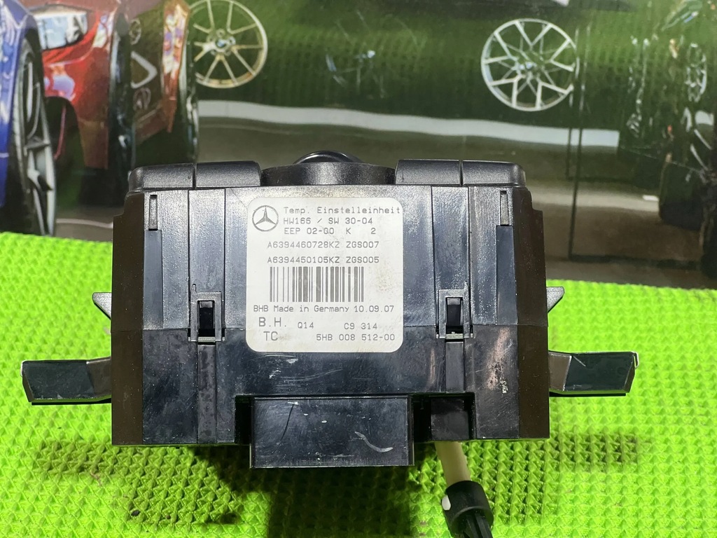 фото №5, Mercedes benz vito w639 przed lift панель выключатель кондиционера a6394460728