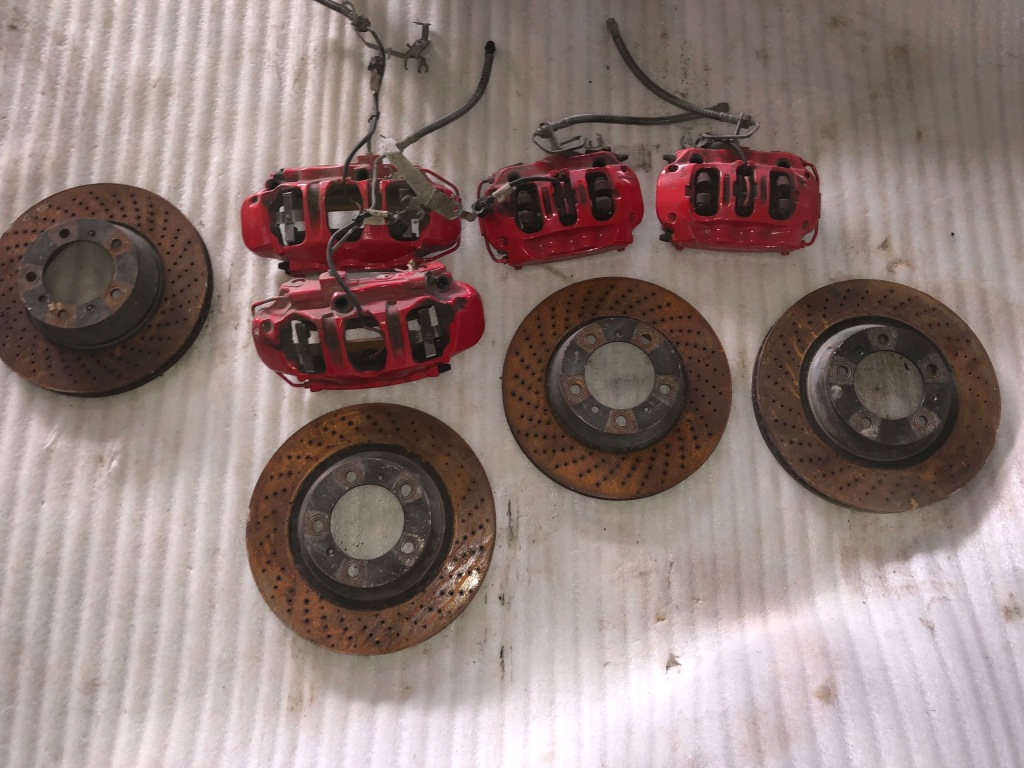 фото №1, Porsche carrera 911 991 супорт гальмівні диски комплект