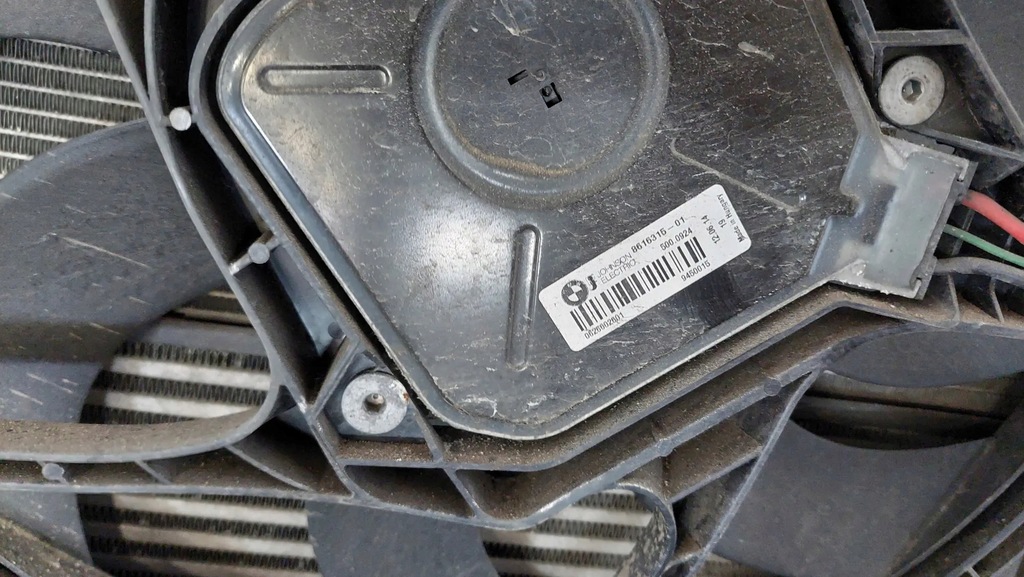 фото №7, Комплект радиатор bmw 3 touring f31 8616315 2.0l дизель 135kw 2014