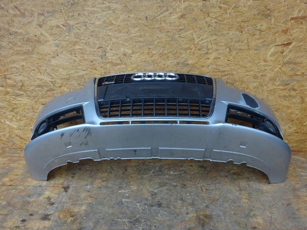 фото №11, Audi a4 b7 бампер перед передний kompletny противотуманные фары решётка s-line ly7w