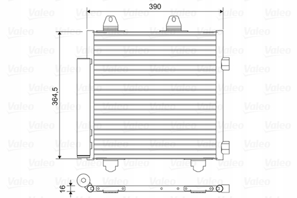 фото №2, Радіатор кондиціонер toyota aygo 14- 1.2 puretech b