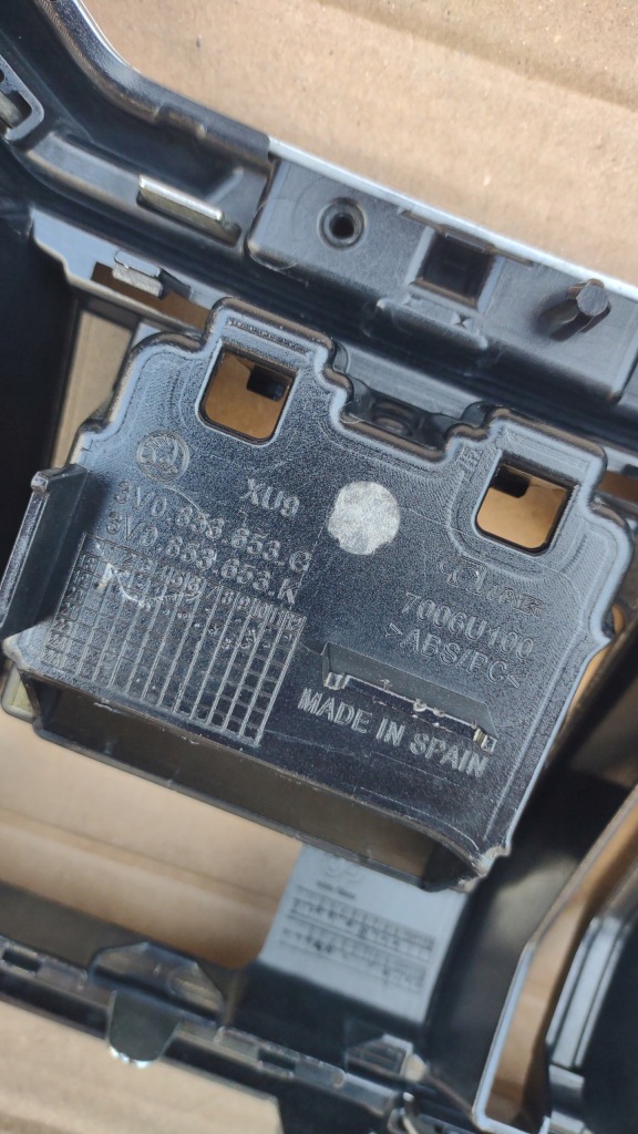 фото №8, Skoda superb iii 3 lift fl 19-24 решітка радіатора радіатора решітка радіатора 3v0853653g / k оригінальний номер