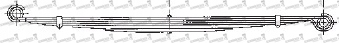 фото №1, Ресора iveco schomäcker 67199000, o.e. 93809566