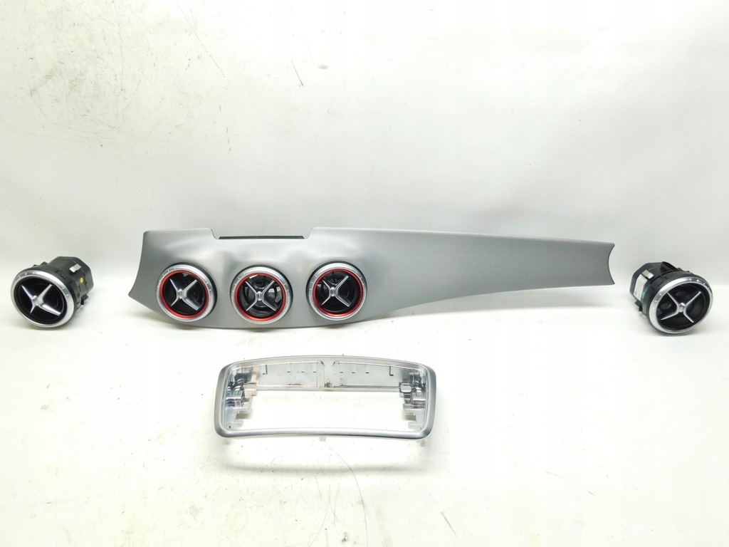 фото №1, Молдинг dekor панели рамка радио решётки обдув - mercedes cla c117 x156 amg