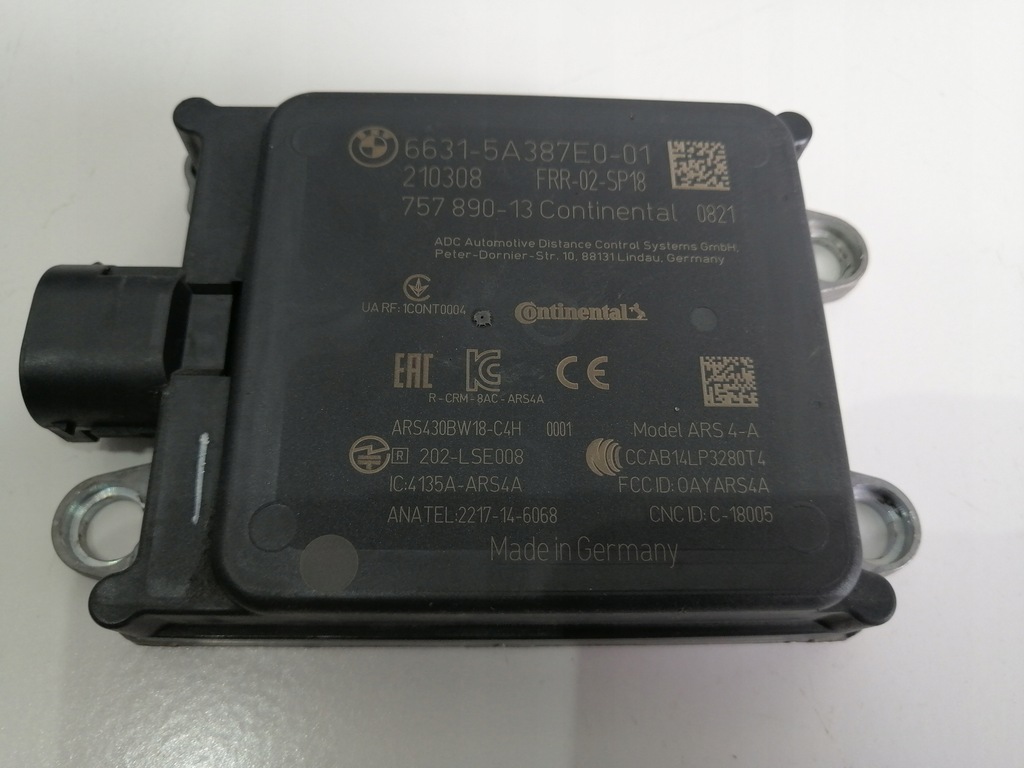 фото №1, Радар distronic bmw 5a387e0-01