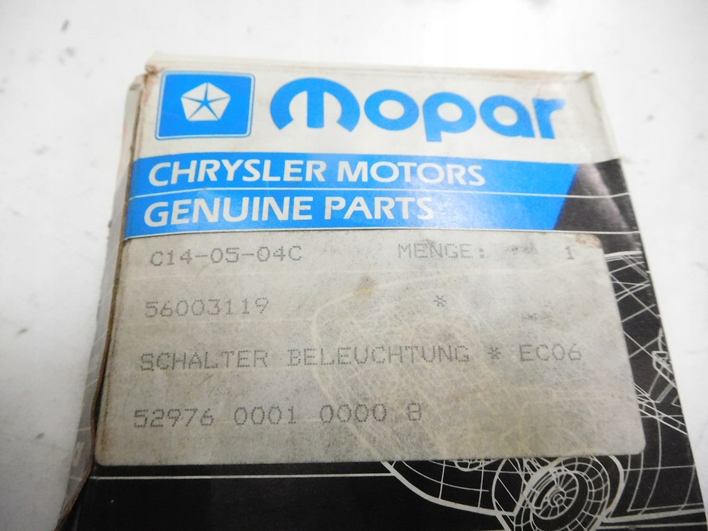 фото №7, Переключатель света jeep wrangler 87-95 56003119