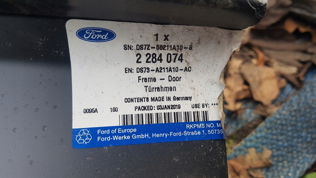 фото №2, Порог блок двигателя рамка ford mondeo mk5