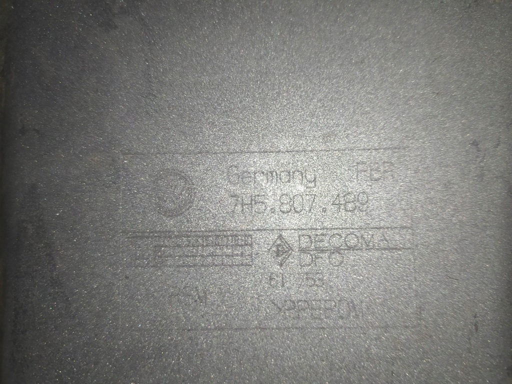 фото №9, Решётка бампера левая vw t5 multivan