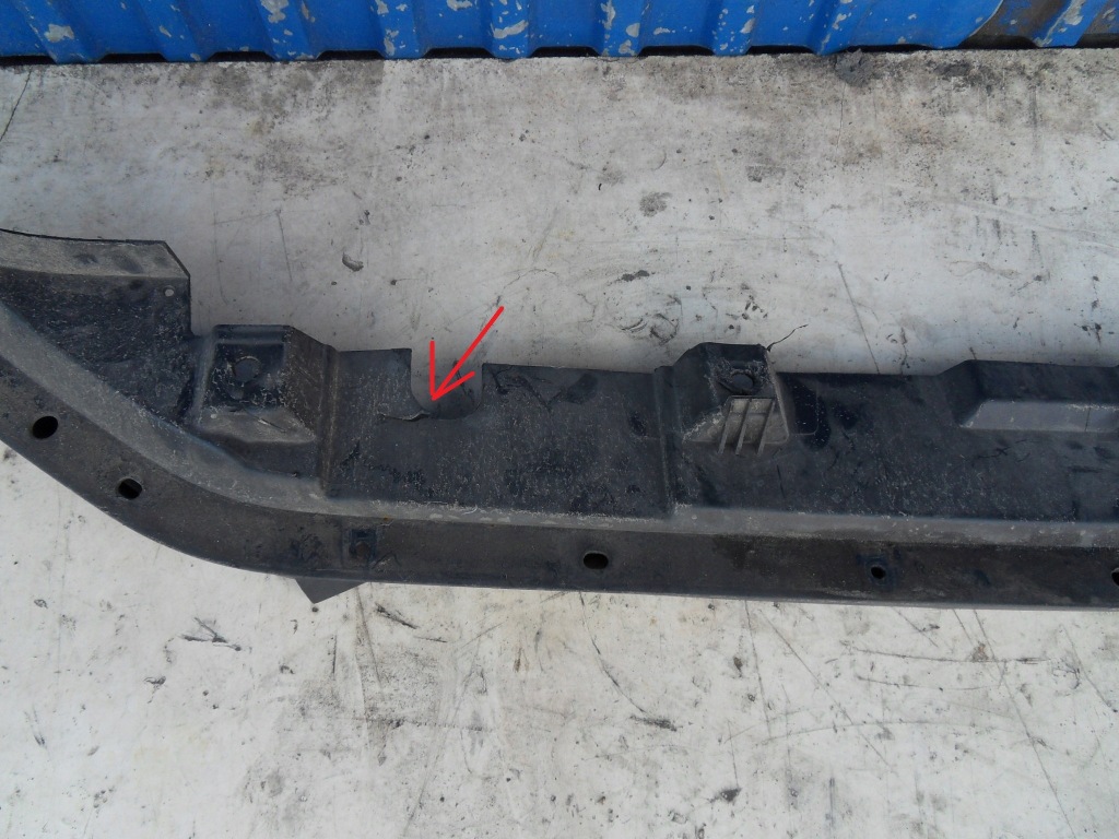 фото №6, Jeep compass 2 ii 17- бампер накладка спойлер dół