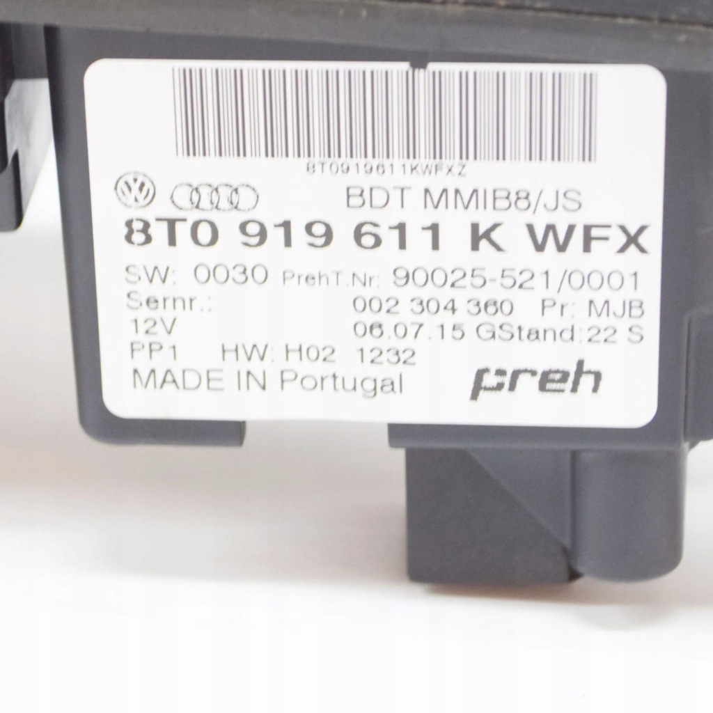 фото №10, Audi a5 sportback 8ta 2015 рамка тяга переключения передач