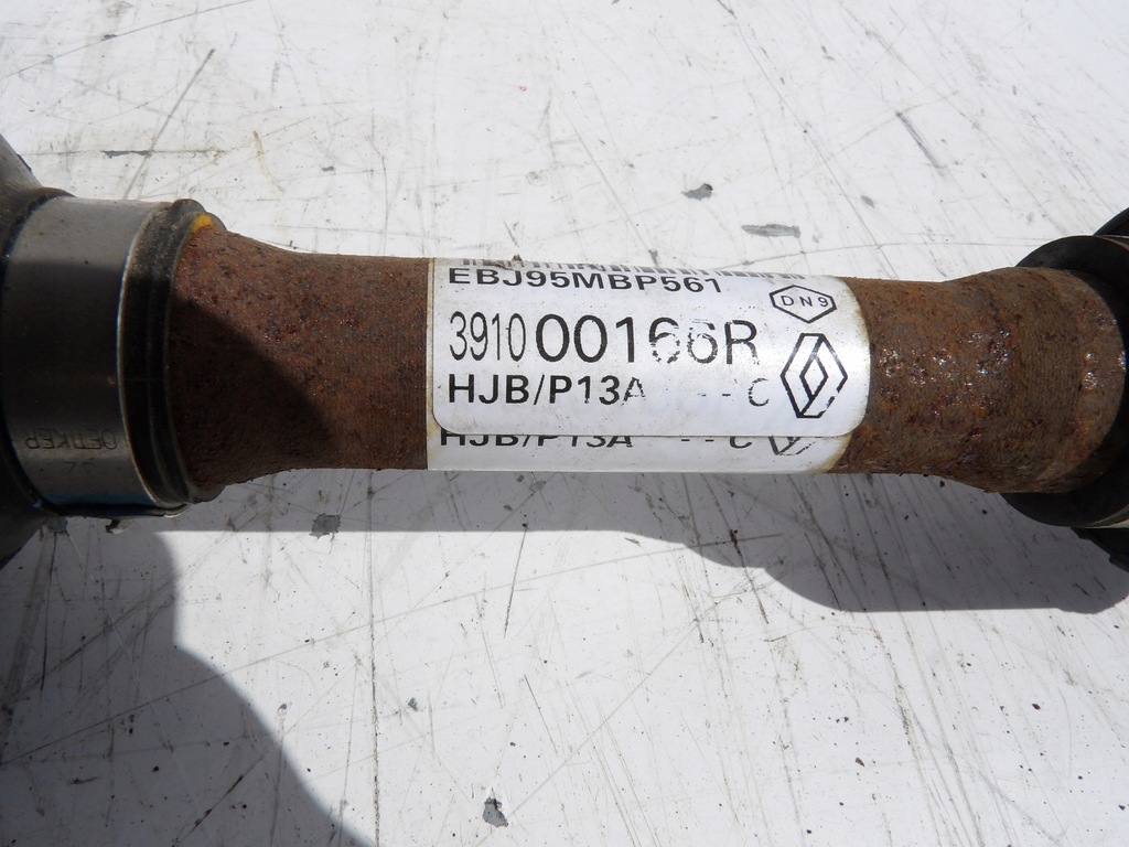 фото №2, Привідний вал права renault 391000166r