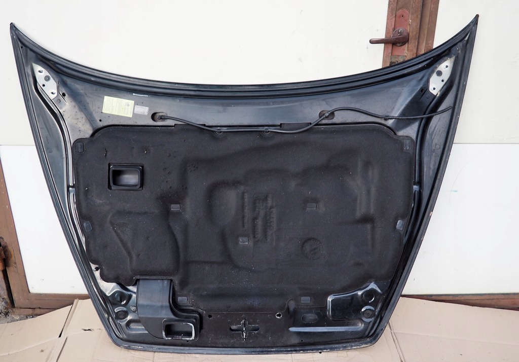 фото №6, Volvo v50 капот кришка двигуна колір 019 чорний