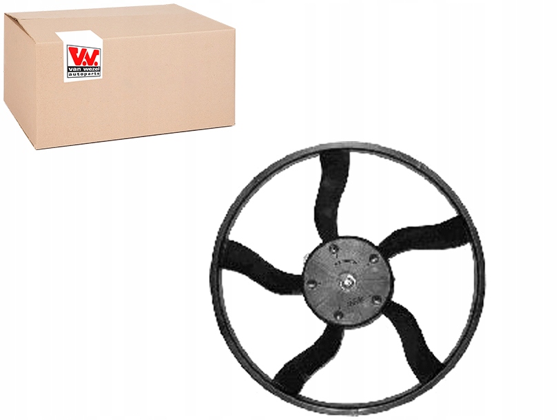 фото №1, Van wezel 0957746 вентилятор, охлаждение двигателя