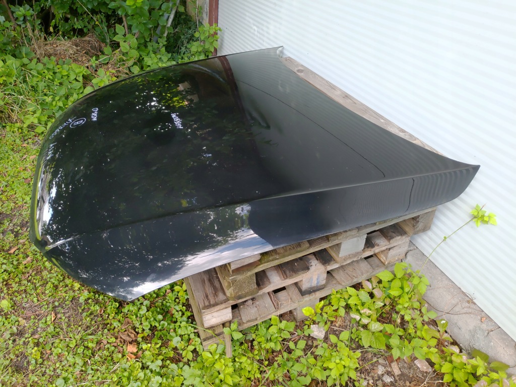 Капот крышка двигателя audi a4 b8 lata 2008-2012 оригинал черная Оригинал