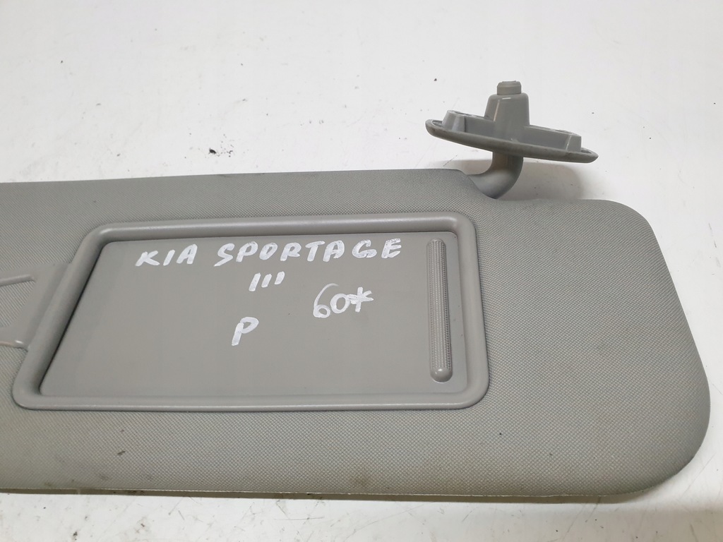 фото №5, Козырёк правый защита солнцезащитная правая козырёк kia sportage iii