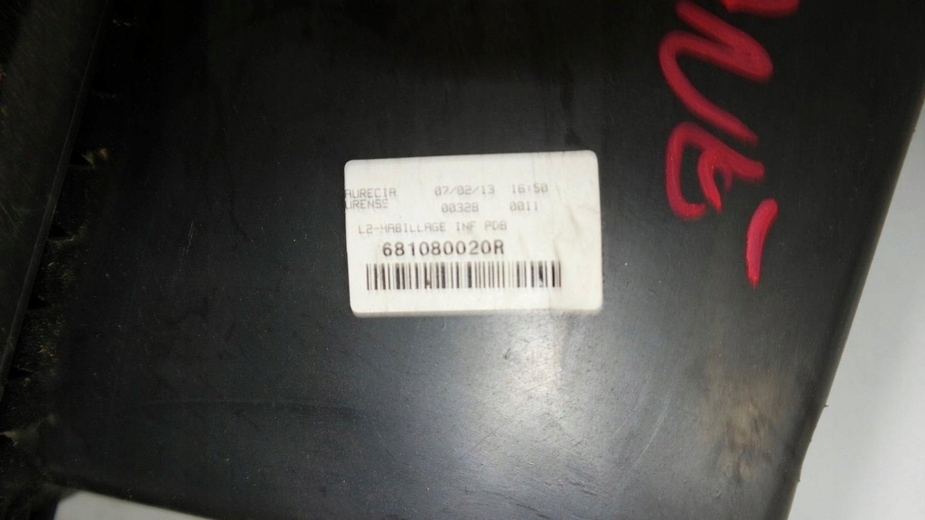 фото №6, Бардачок пасажира renault megane iii 681080020r