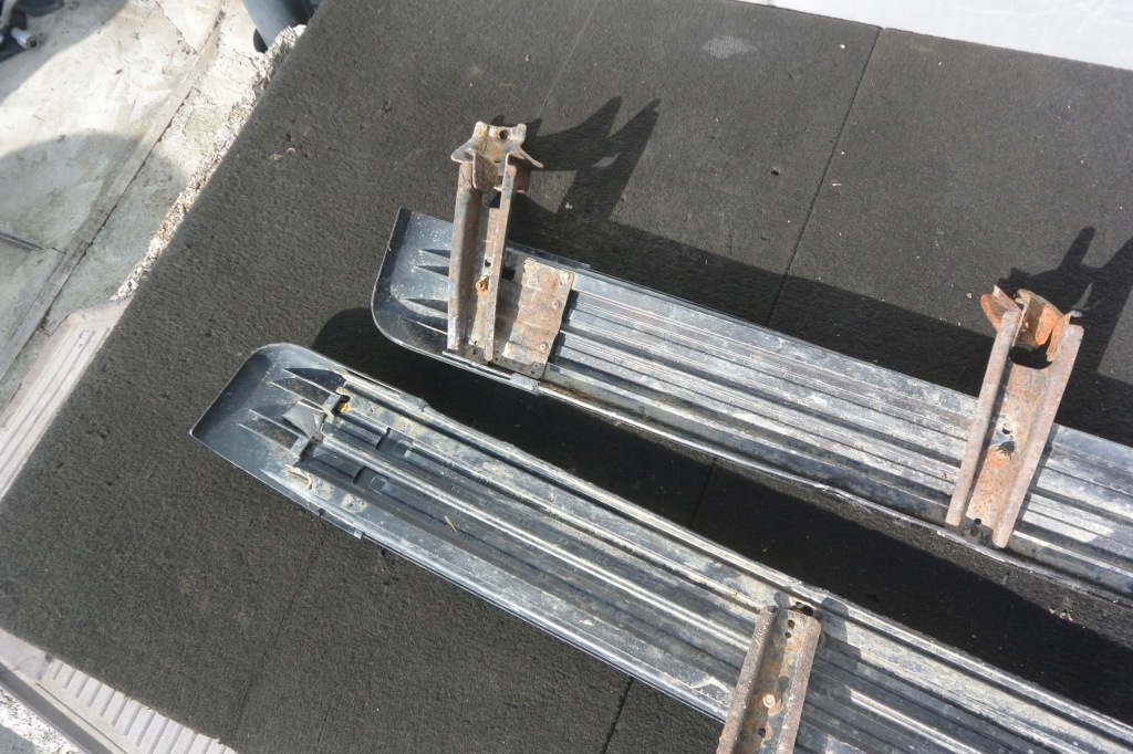 Порог подножка правый левый крепления toyota land cruiser 100 комплект Доставка