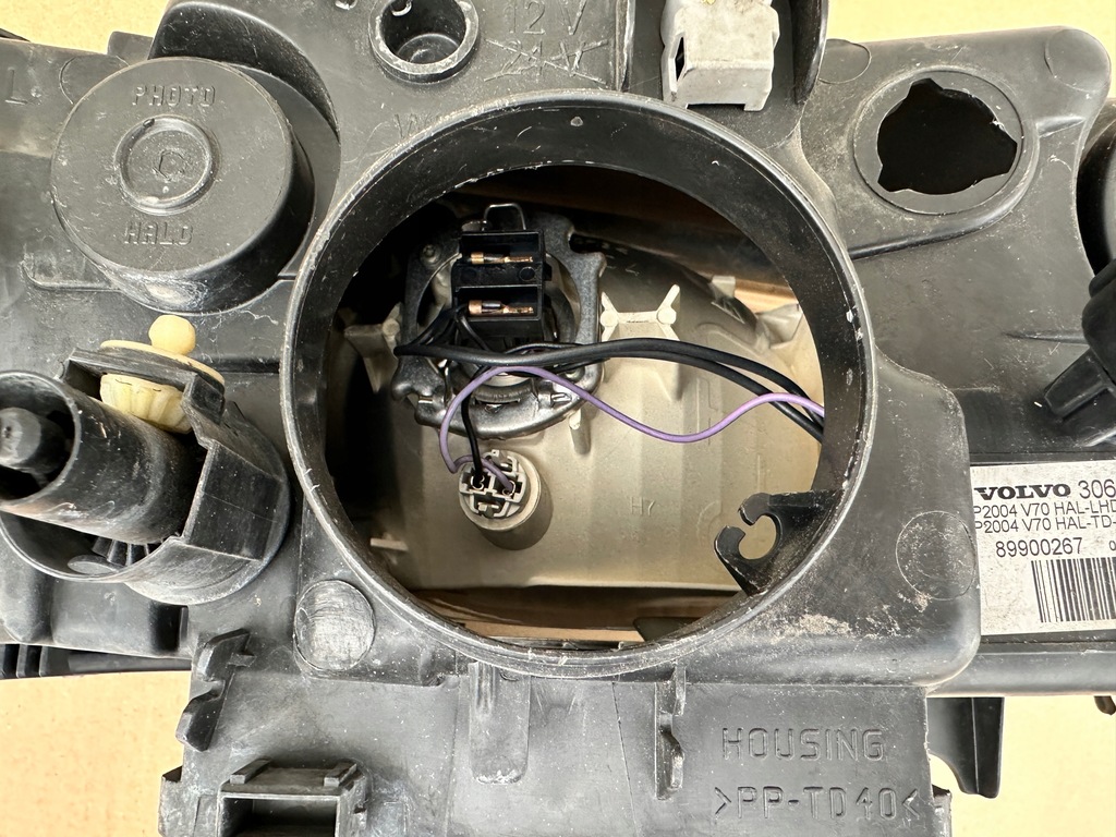 фото №7, Лампа volvo s60 v70 xc70 lift перед передняя оригинал оригинальный номер