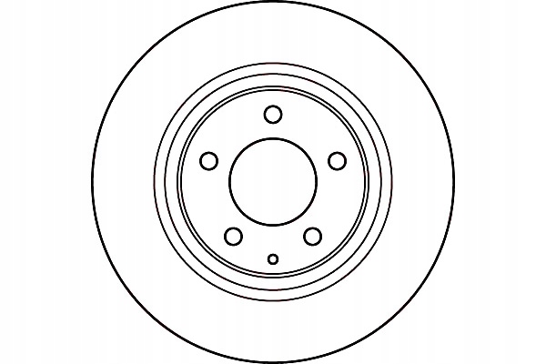 фото №1, Trw тормозные диски тормозные 2szt mazda задняя rx-8 1,3 03-12