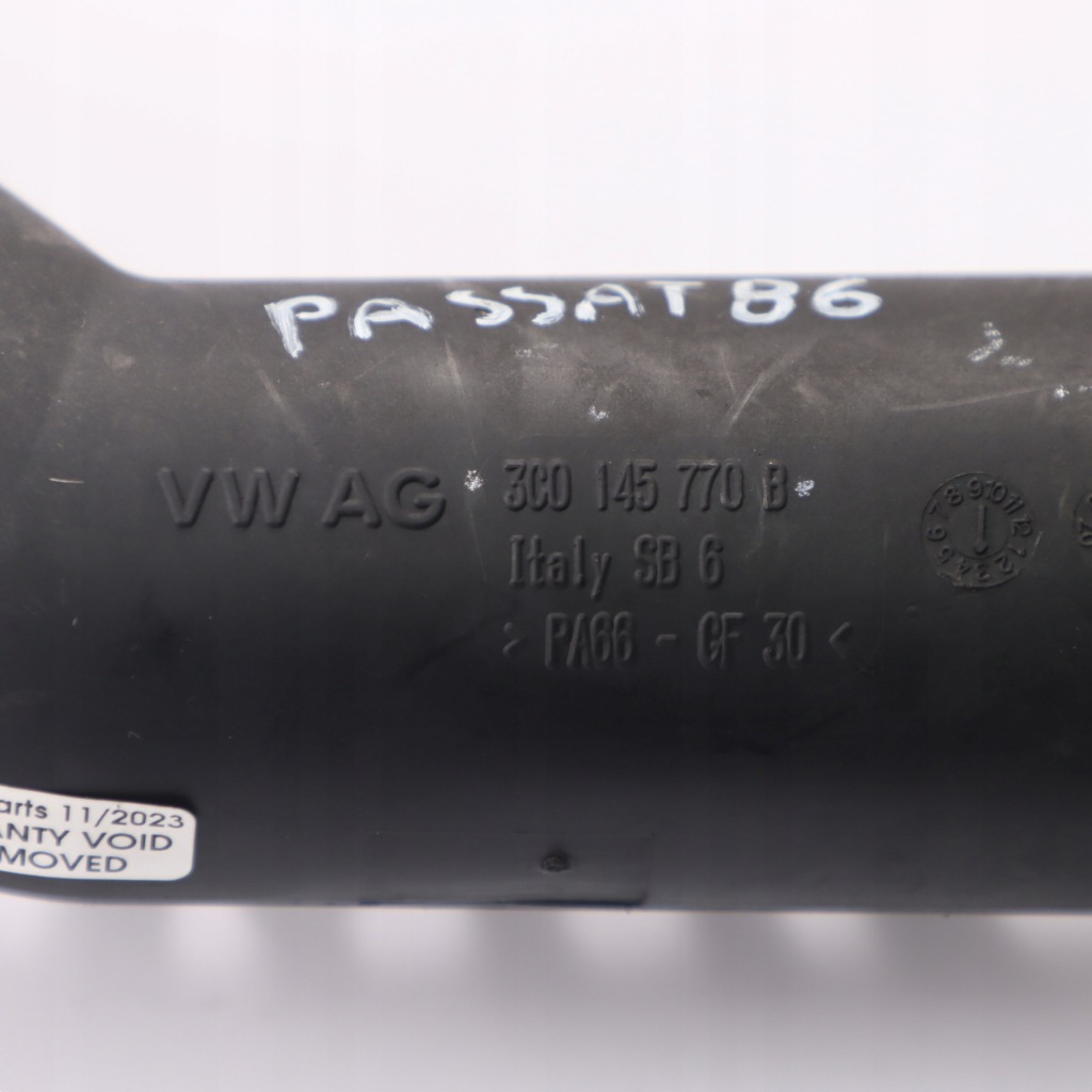 фото №12, Vw passat b6 golf mk5 1.9 tdi труба повітря інтеркулер патрубок 3c0145770b