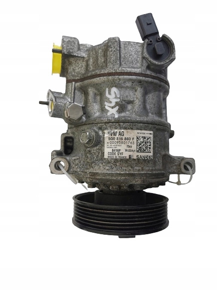 фото №1, Skoda rapid 1.0b 5q0816803f компресор кондиціонера