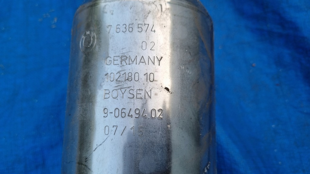 фото №10, Bmw 3 f30 f31 4 f32 f33 гасник труба вихлопна вихлоп