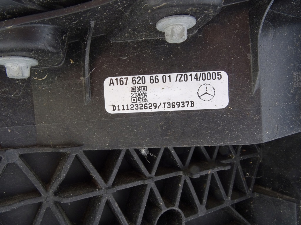 фото №9, Pas передній кронштейн mercedes w167 gle карбон