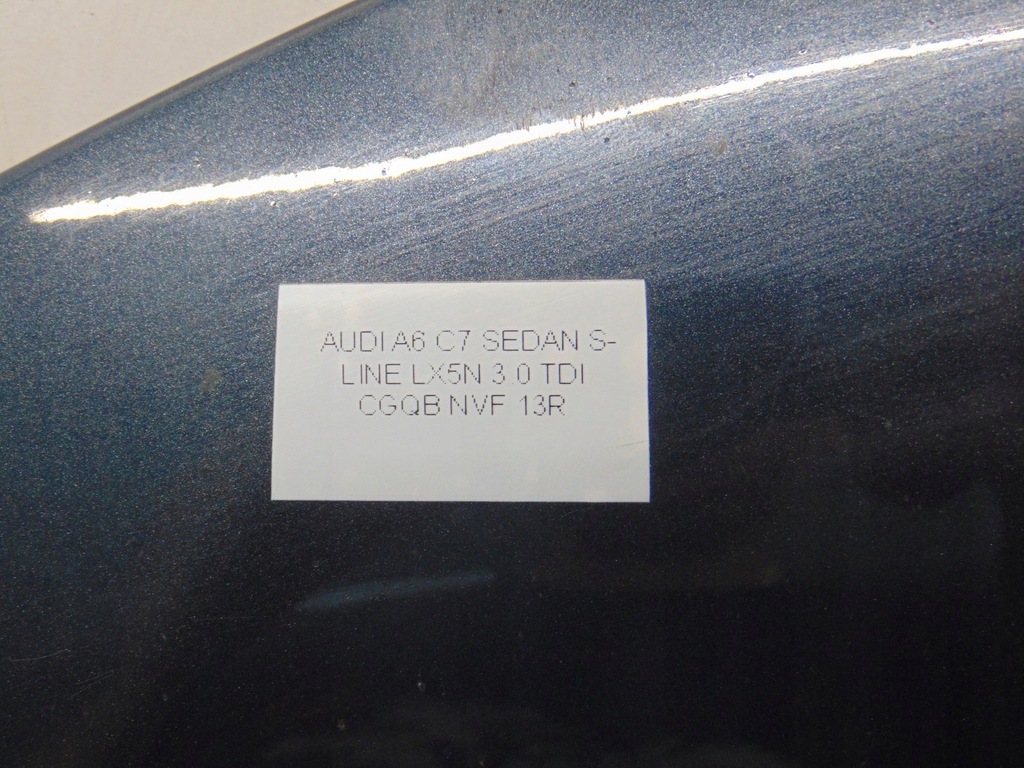 фото №8, Капот кришка двигуна audi a6 c7 lx5n 13r