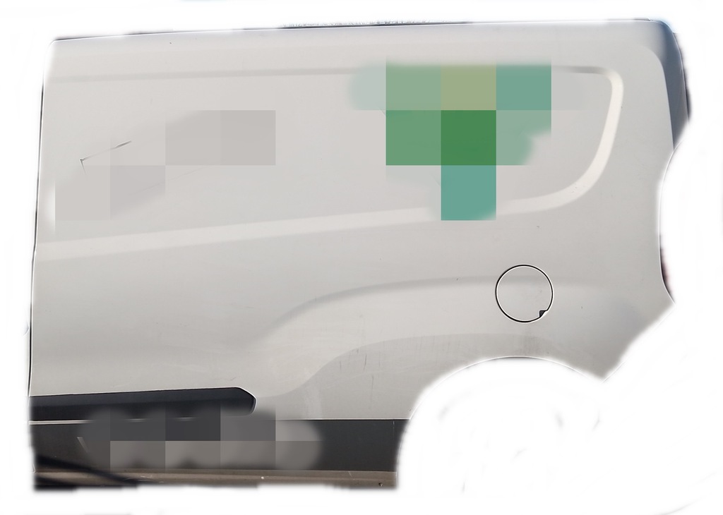 фото №1, Fiat doblo ii combo d maxi lift крыло четверть левая задняя задняя 249 combo d