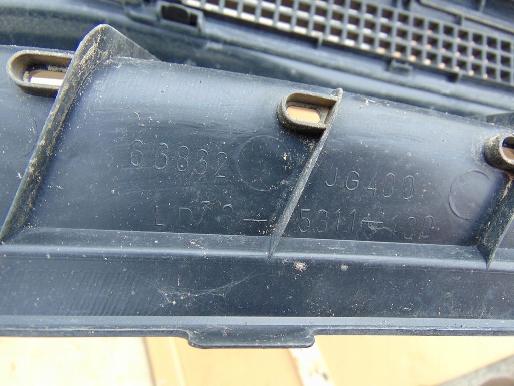 фото №13, Жабо пластиковый nissan x-trail t31 66862-jg400 europa