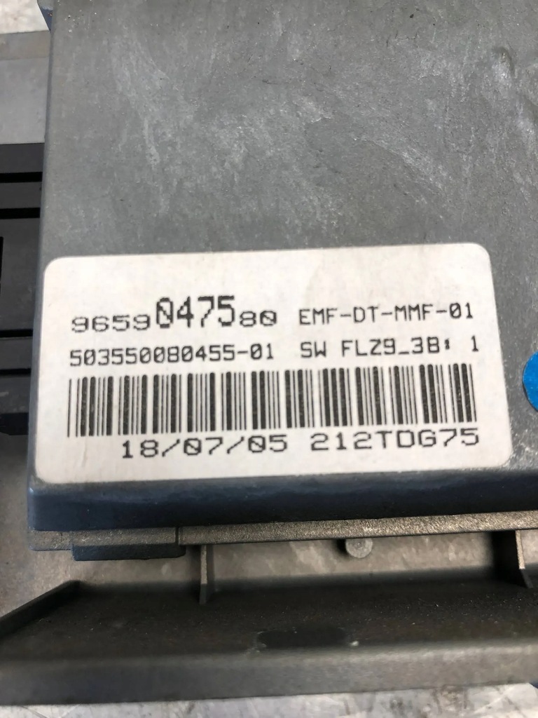 фото №8, Дисплей экран радио peugeot 307 cc 9659047580