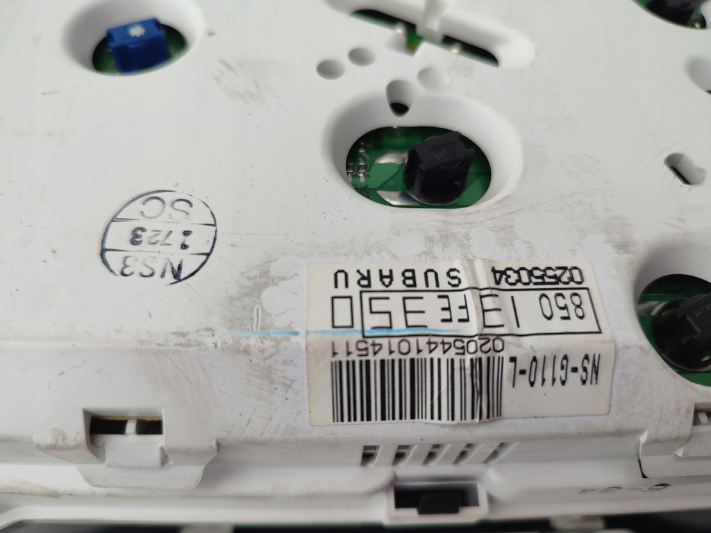 фото №6, Счетчик приборы subaru impreza ii lift gd 2.0b europa 2004 85013fe350