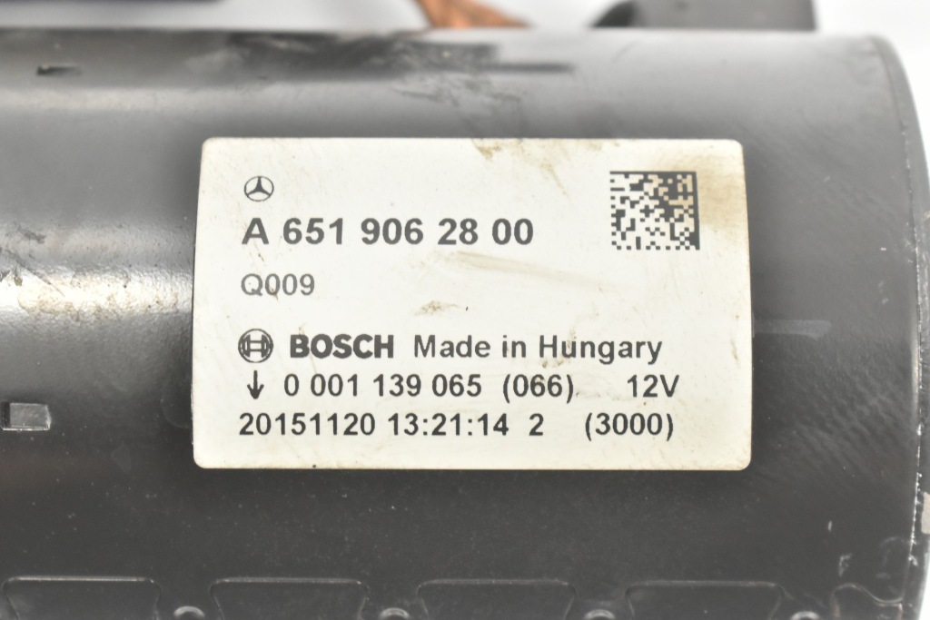 Стартер mercedes e w212 c w205 glk q50 2.2 cdi 0001139065 a6519062800 Ціна