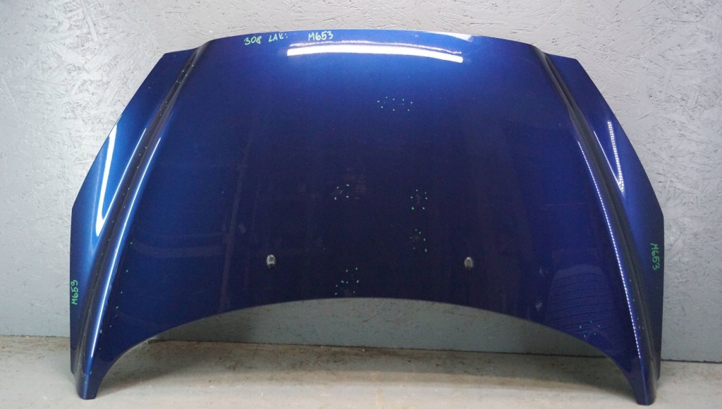 фото №2, Peugeot 308 i t7 капот крышка двигателя m653